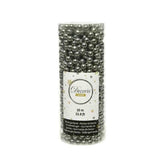 Decoris Plastic Beaded Garland 10m - Warm Grey